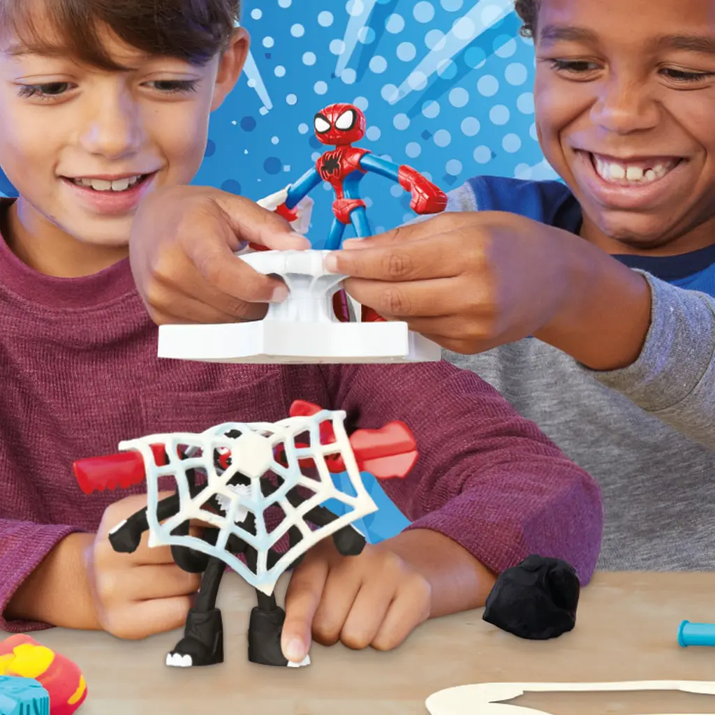 Уцінка. Набір для творчості Hasbro Play-Doh Marvel з масою для ліплення Людина-павук (F9827) - фото 11