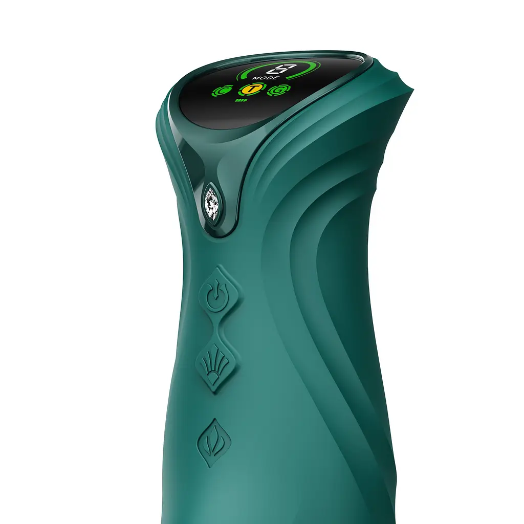 Вібратор-кролик Zalo Mose 2 25.7 см зелений - фото 12