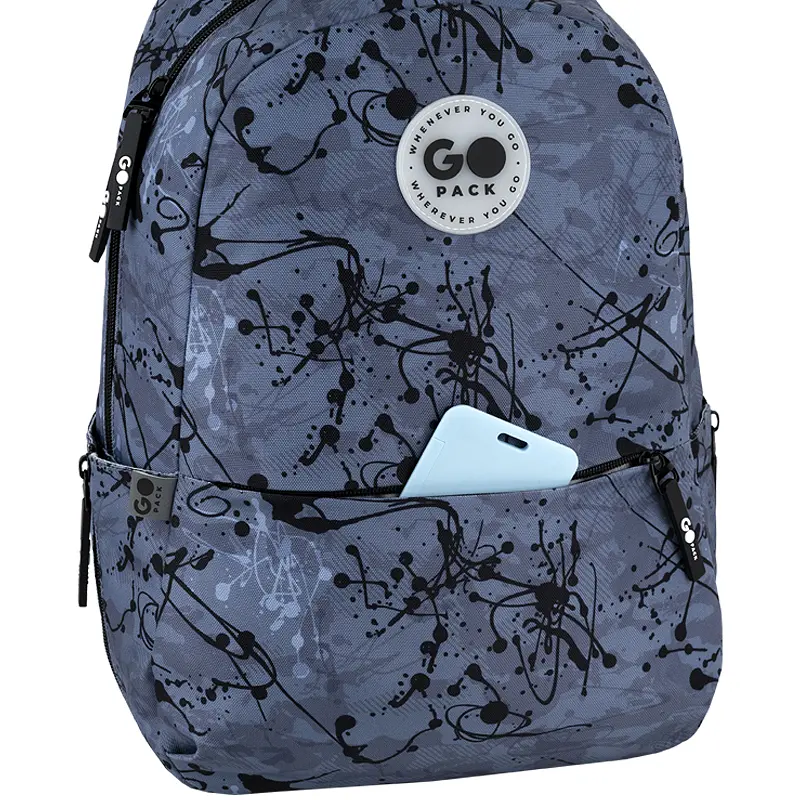 Рюкзак GoPack Education Teens 188M-3 Темно-сірий (GO26-188M-3) - фото 9