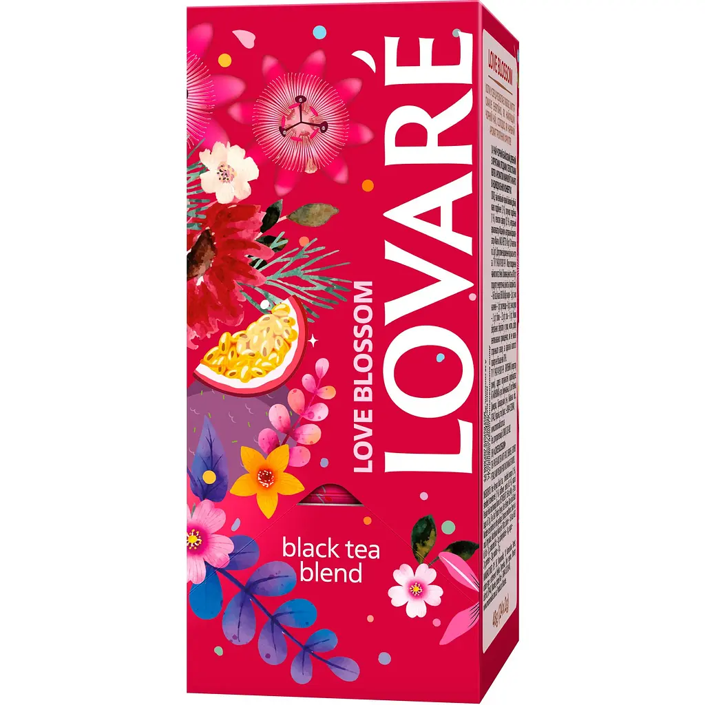 Чай чорний Lovare Love Blossom 48 г (24 шт. х 2 г) - фото 2
