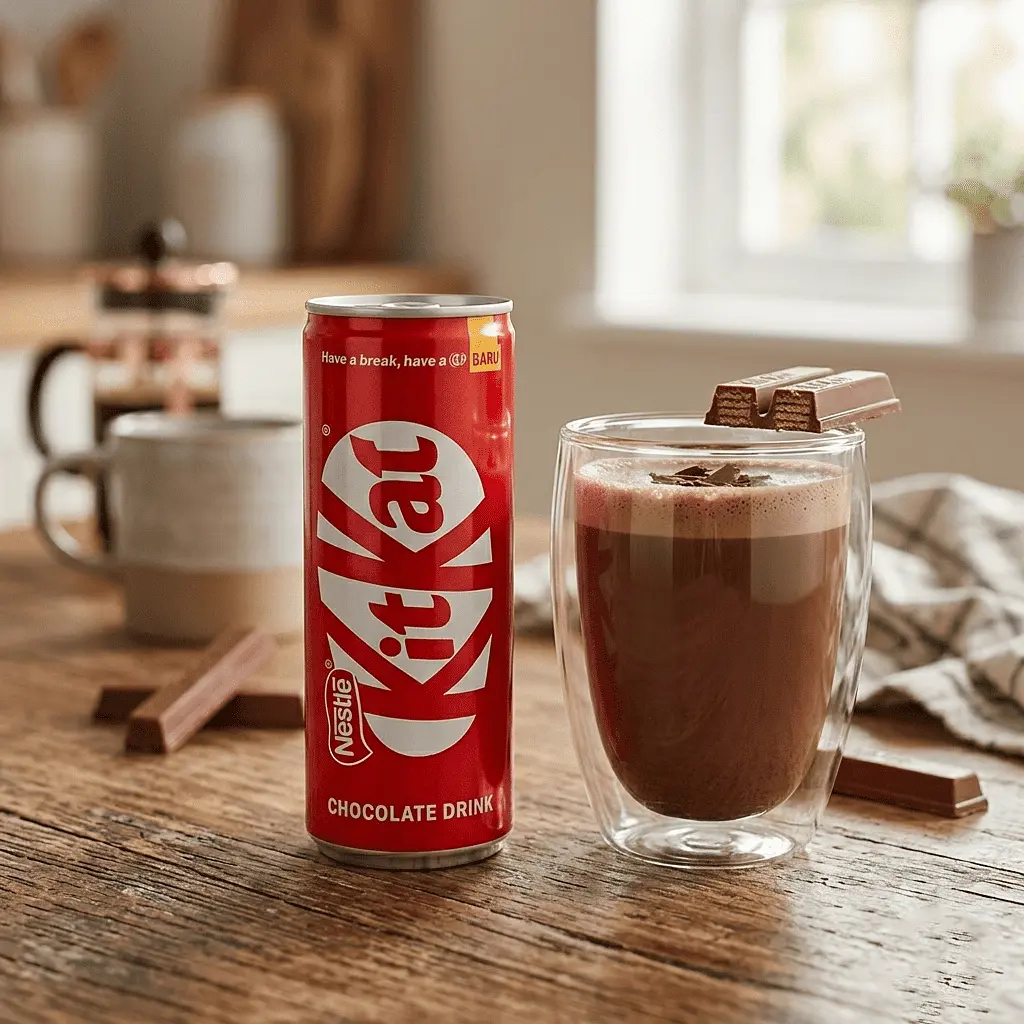 Шоколадний напій Nestle Kit Kat Chocolate Drink 220 мл - фото 2