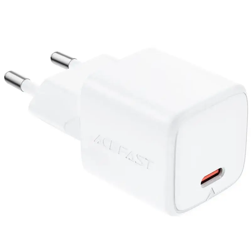 МЗП Acefast A118 PD30W GaN (1USB-C) White - фото 2