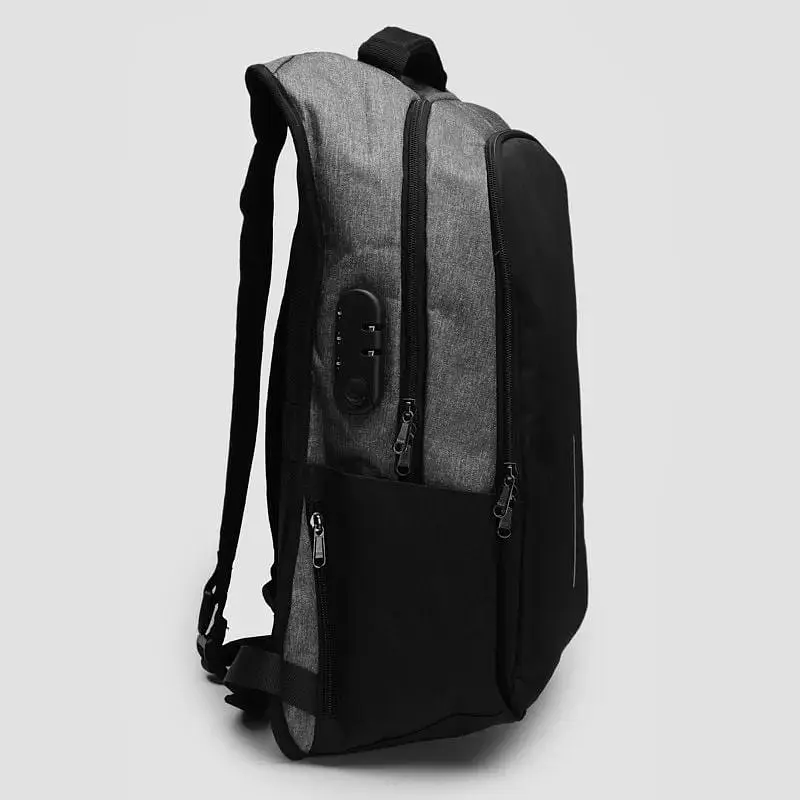 Рюкзак для ноутбука Monsen Чоловічий 1Rem8328gr-black - фото 4