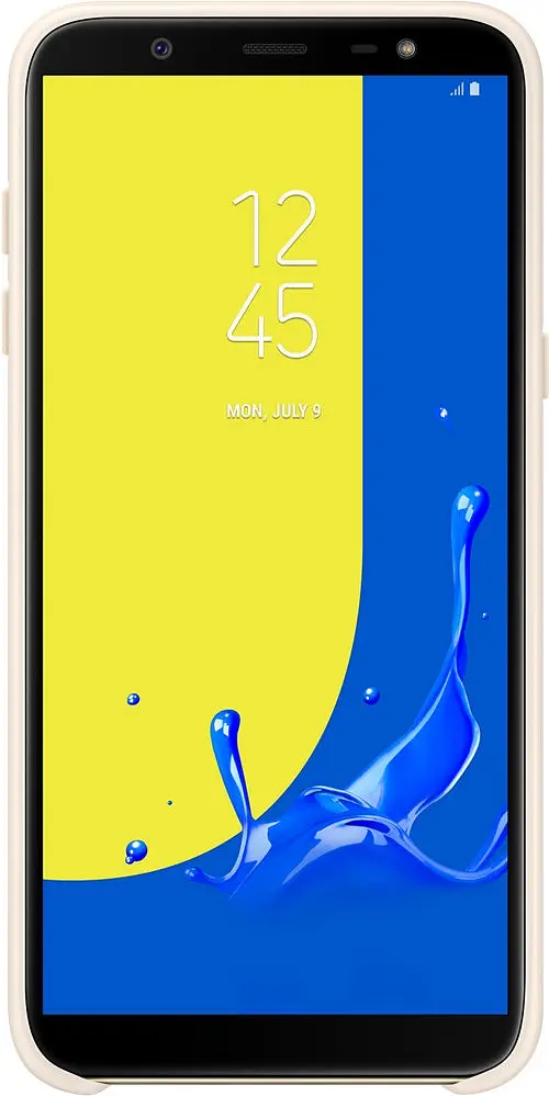 Чохол Samsung Dual Layer Cover Galaxy J8 2018 gold (EF-PJ810CFEGRU) - фото 2