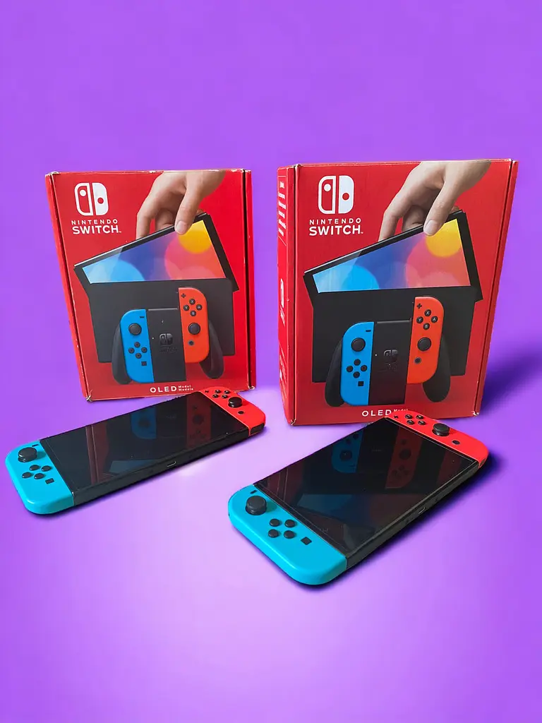 Ігрова приставка Nintendo Switch Oled повний комплект + гарантія - фото 3