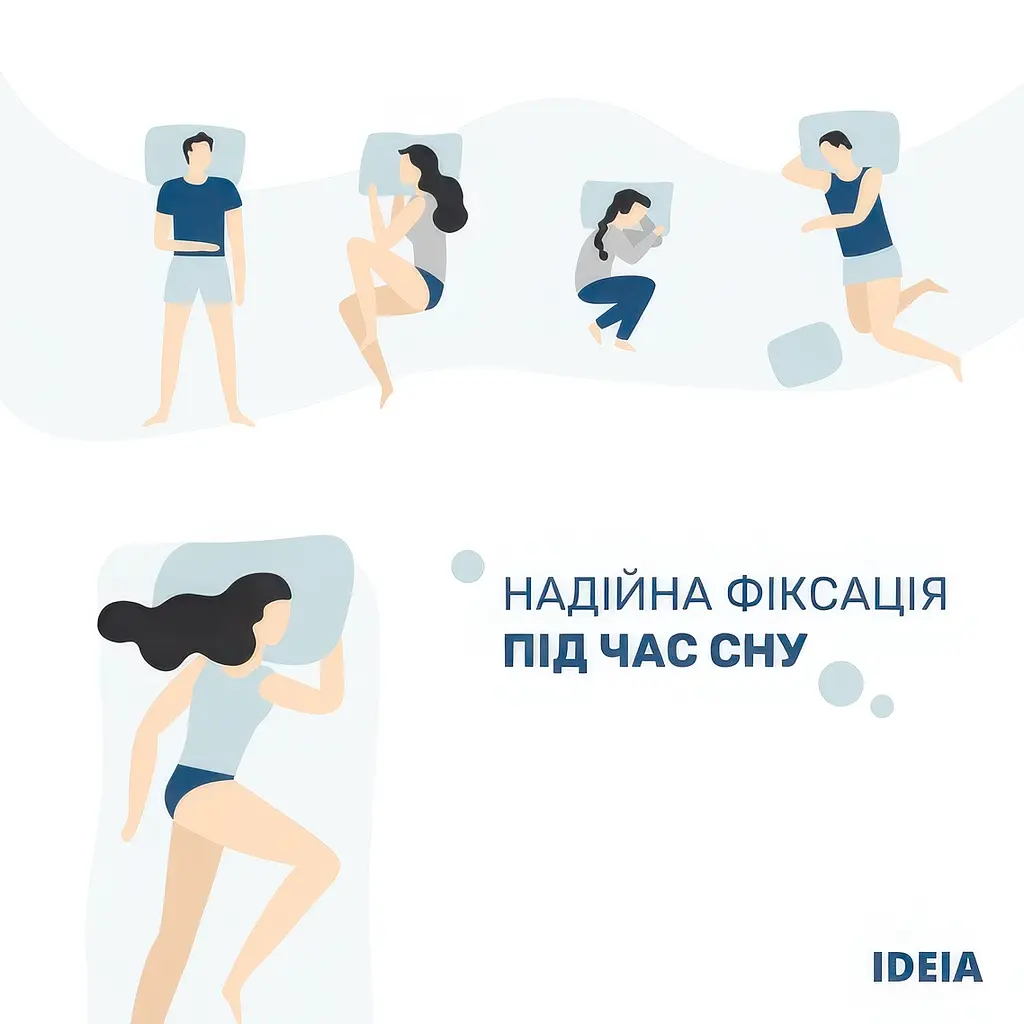Наматрацник Ideia Classic з бортом 140х200х35 см білий (8-11621) - фото 4