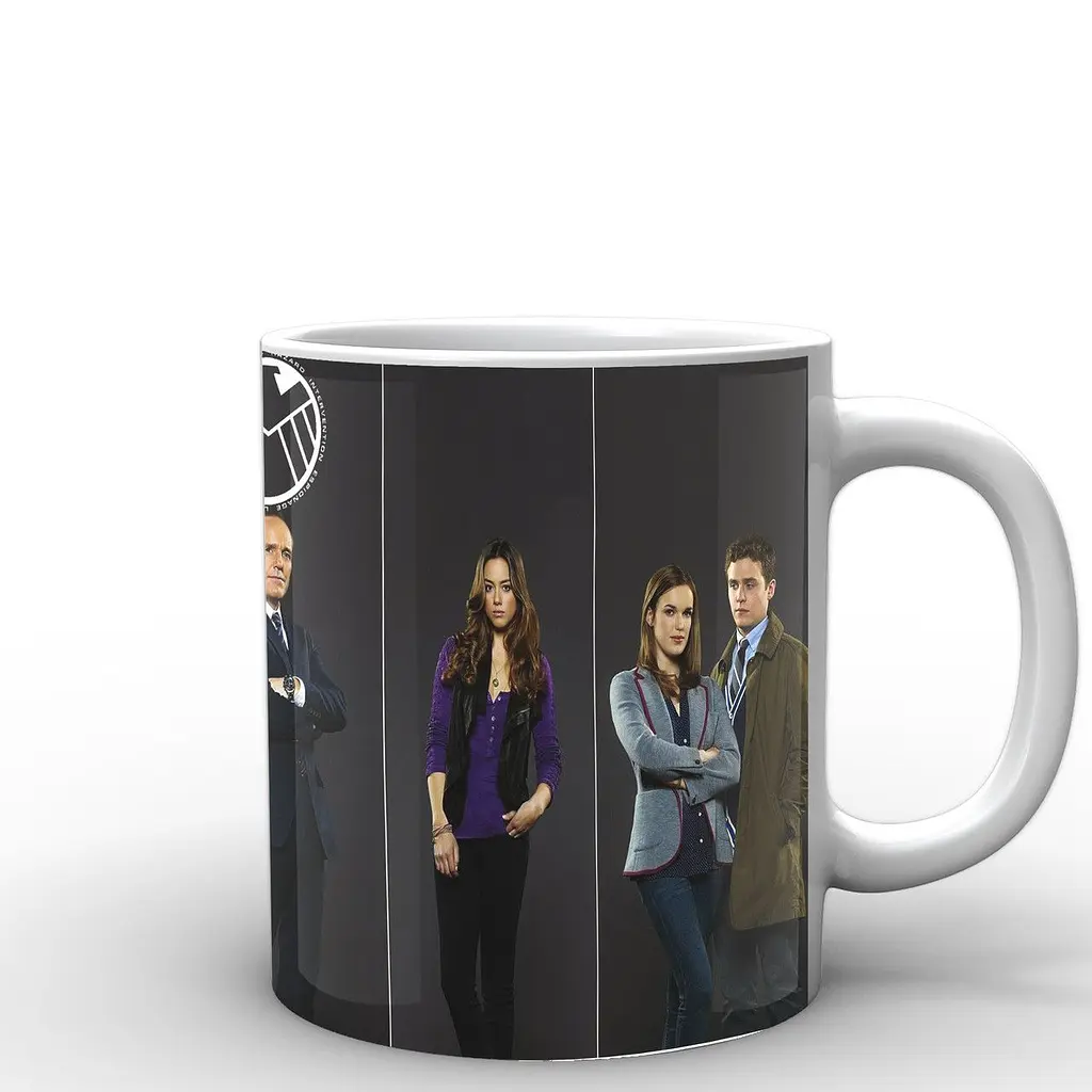 Кухоль GeekLand білі Агенти Щ.И.Т Agents of S.H.I.E.L.D. агенти AS.02.002 330 мл білий - фото 3