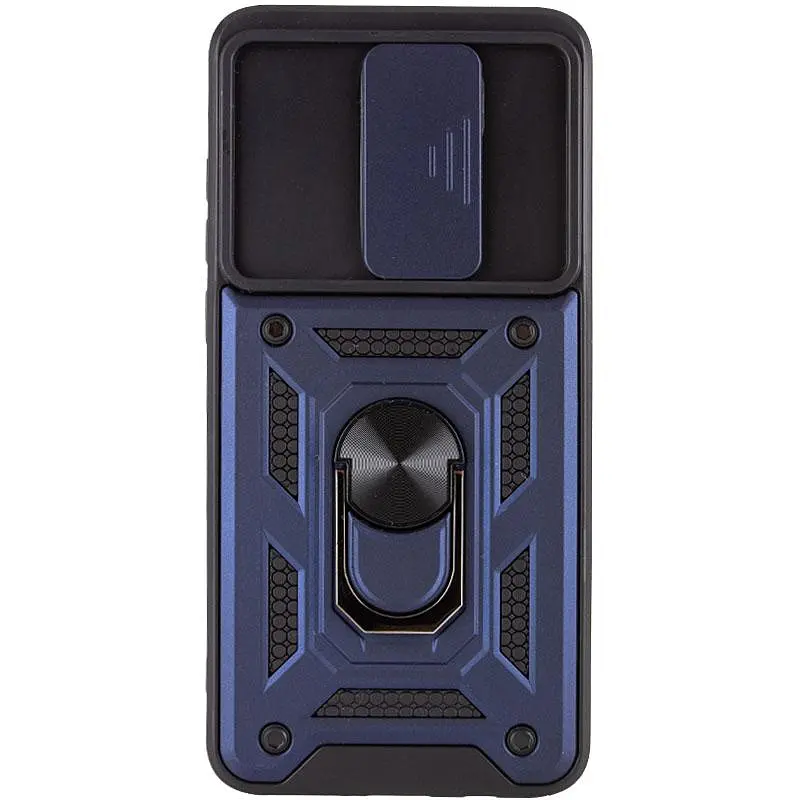 Чохол Ummi Camshield Serge Ring для Xiaomi Redmi Note 8 Pro Синій / Navy - фото 2