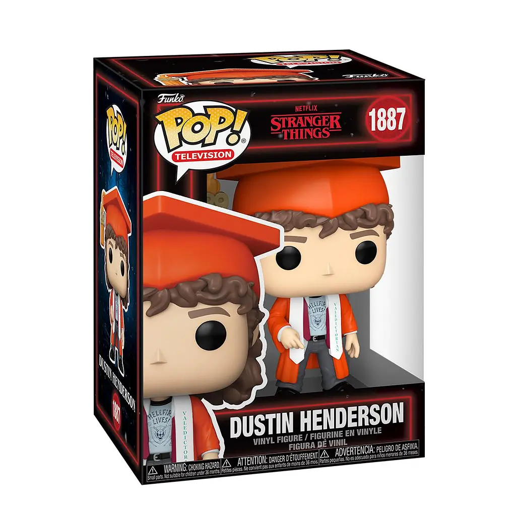 Ігрова фігурка FUNKO POP! серії "Дивні дива" S5 - ДАСТІН НА ВИПУСКНОМУ Funko 94353