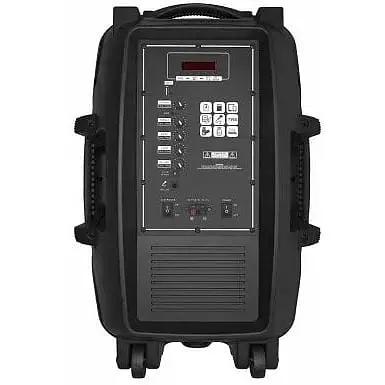 Портативна колонка бумбокс XPRO GZ-615 валіза 100Вт USB SD FM радіо Bluetooth 1 мікрофон ДУ (MER-15684) - фото 3