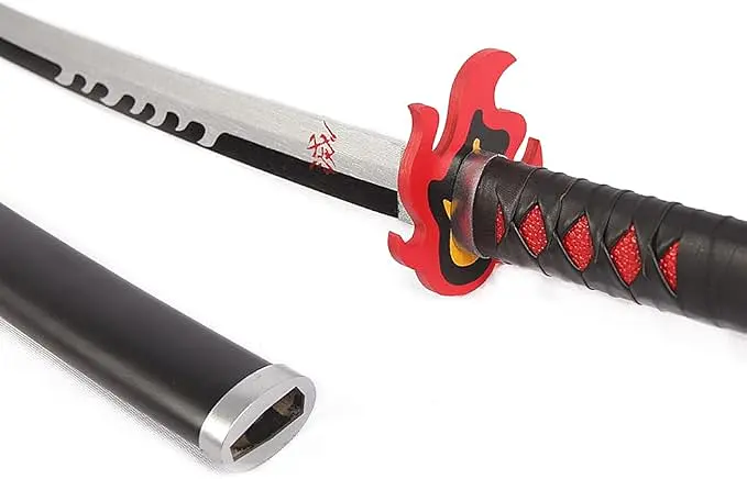 Катана Клинок рассекающий демонов Танджиро Комада Demon Slayer Katana Tanjiro 104 см K DS T - фото 3
