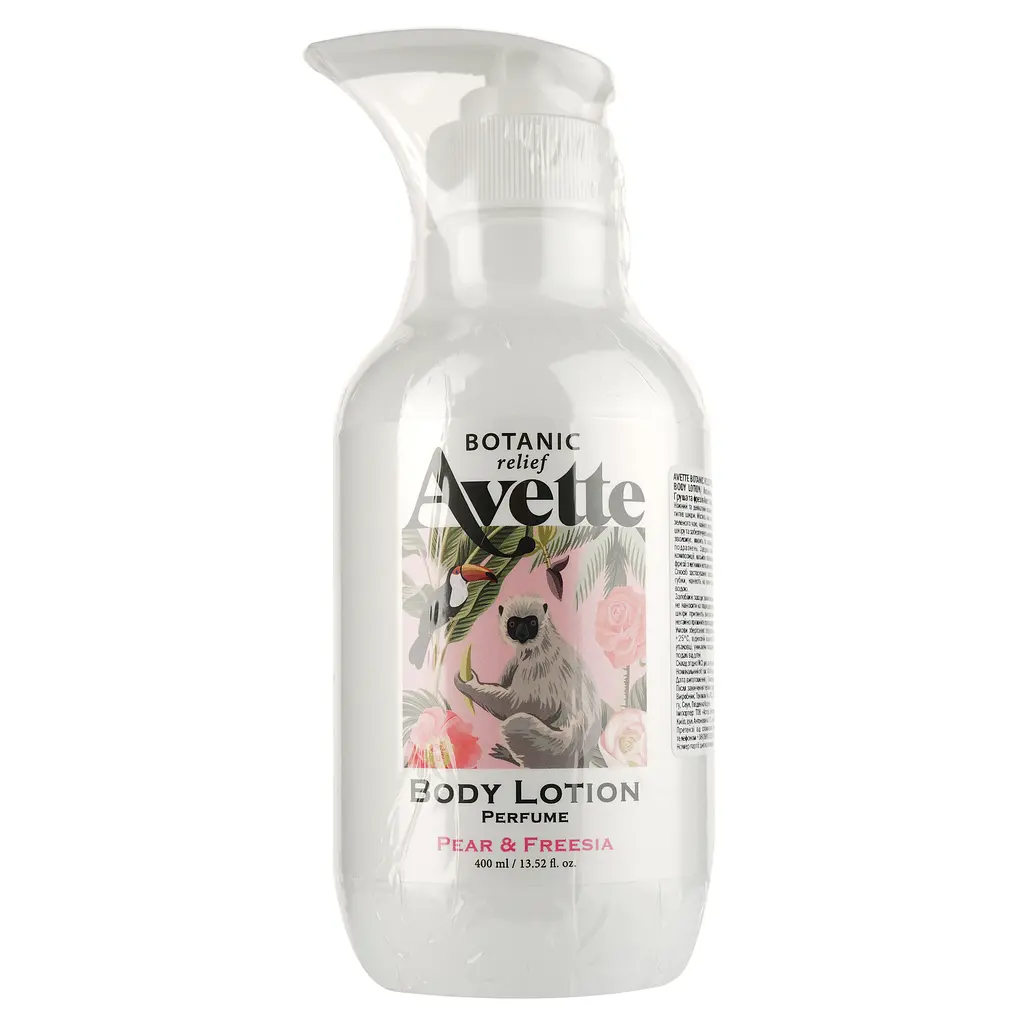 Лосьон для тела Tony Moly Avette Botanic Relief Body Lotion Pear & Freesia 400 мл - фото 2