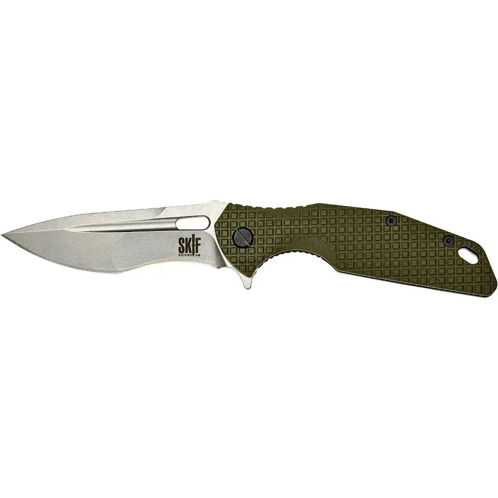 Ніж Skif Defender II Stonewash olive 423SEG - фото 3