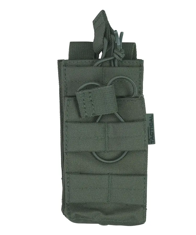 Підсумок під магазини АК Kombat UK Single Duo Mag Pouch Оливковий (1000-kb-sdmp-olgr) - фото 2