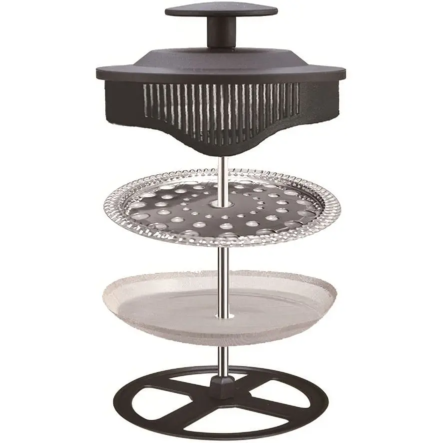 Френч-пресс Bravo Chef L'Appetit 600 мл черный (BC-7302-600) - фото 3