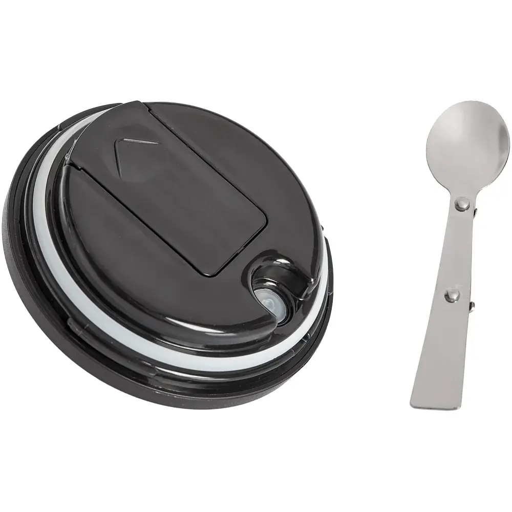 Харчовий термоконтейнер Haers HR-2300-17 2.3 л Black - фото 5