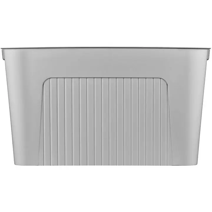 Ящик для зберігання Ardesto 45.5 x 31 x 24.5 см з кришкою 23 л сірий (ARHC2523G) - фото 4