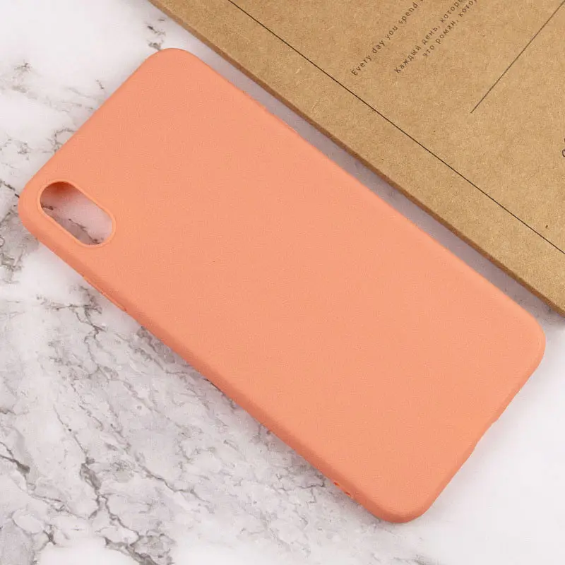 Силіконовий чохол Candy для Apple iPhone XS Max (6.5) Rose Gold - фото 4