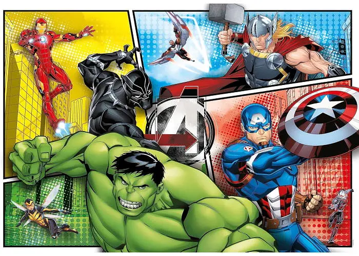 Пазл Clementoni SuperСolor: Месники в дії, Marvel (SuperСolor - Marvel The Avengers Puzzle - 104 pcs.), 104 ел. (27284) - фото 2