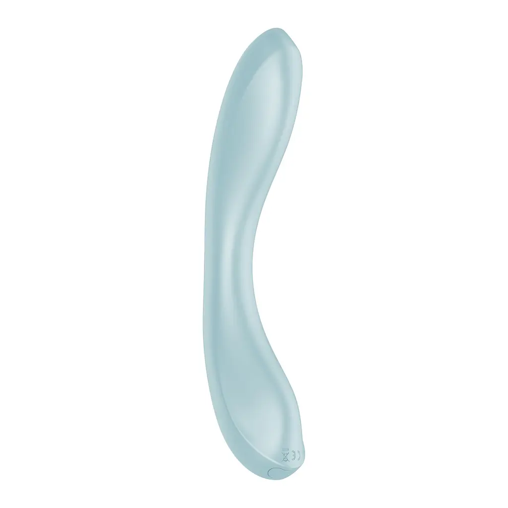 Вибратор Satisfyer G-Spot Wave 2 Ice Blue, имитирует ласки пальцем - фото 3