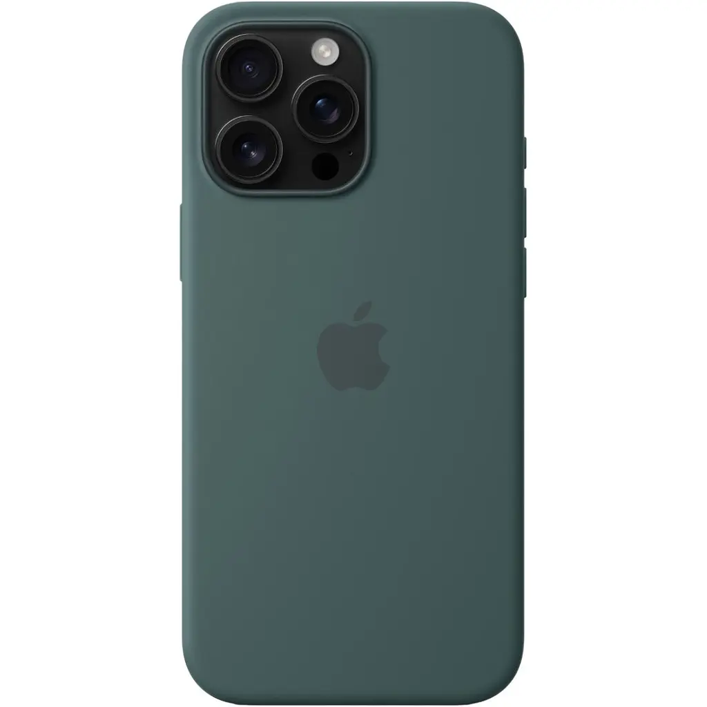 Чохол Silicone Case with MagSafe для Apple iPhone 16 Pro Max Lake Green AAA [119555] - фото 4