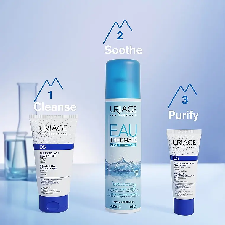 Успокаивающая эмульсия Uriage DS Regulating Soothing Emulsion против себорейного дерматита 40 мл - фото 11