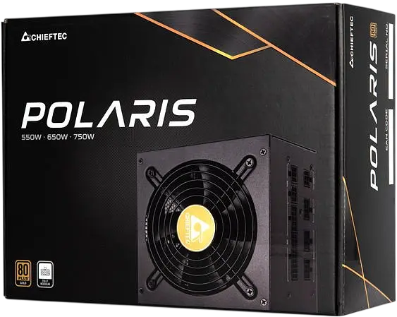 Блок живлення Chieftec Polaris 650W 80+ Gold (PPS-650FC) - фото 4