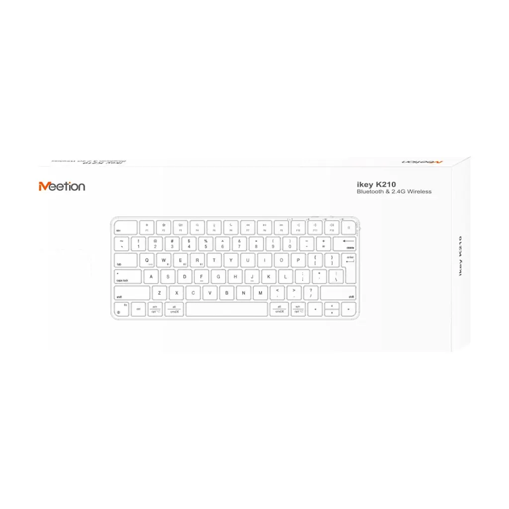 Клавіатура Meetion K210 Bluetooth/Wireless Black (MT-K210MW-A-RUA) - фото 7