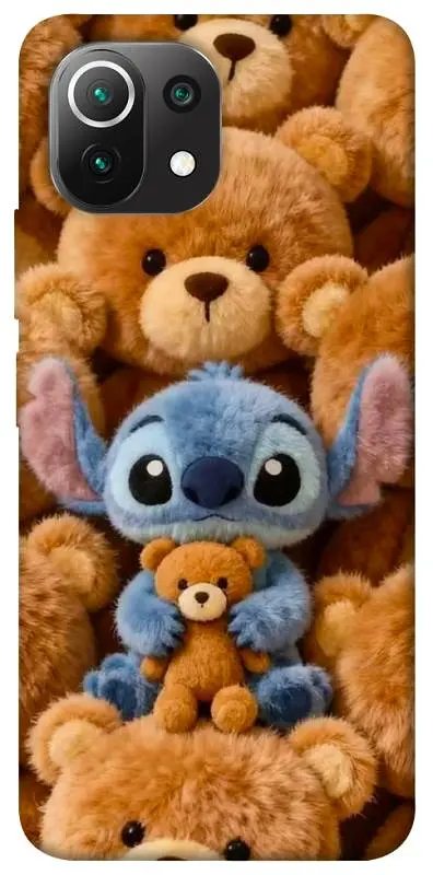 TPU чохол Demsky Stitch teddy bears для Xiaomi Mi 11 Lite