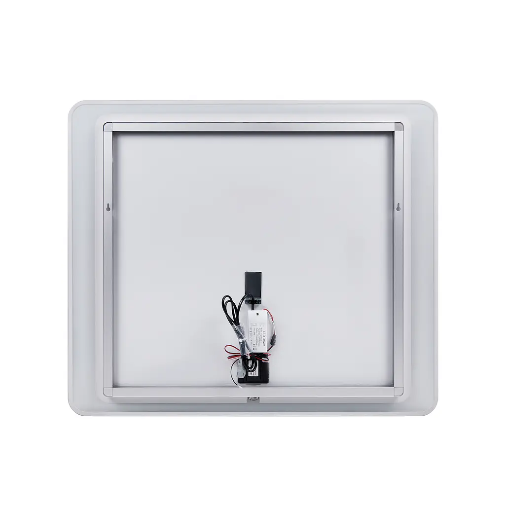 Дзеркало Qtap Leo 800x700 з LED-підсвічуванням QT117814187080W, Білий - фото 5
