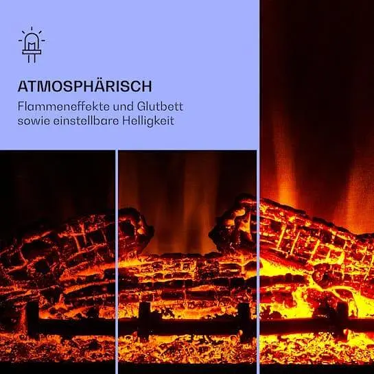 Камин электрический Klarstein Studio 10 Arc (10038402) - фото 2