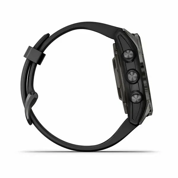 Смарт-годинник Garmin Epix Pro Gen 2 Sapphire 42mm Carbon G. DLC Ti. with Black Band (010-02802-14/15) - фото 5