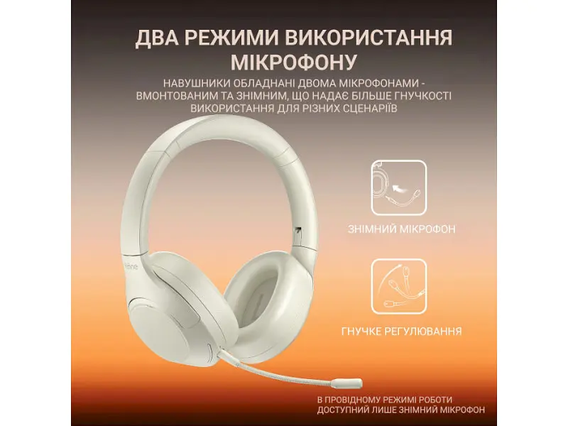 Навушники з мікрофоном Fifine X3 White (X3W) - фото 8