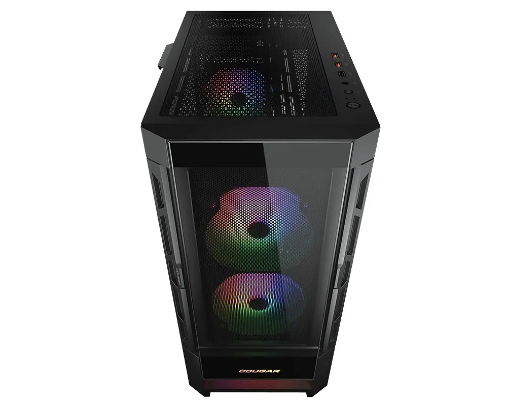 Корпус Cougar Duoface RGB Black без БЖ - фото 5