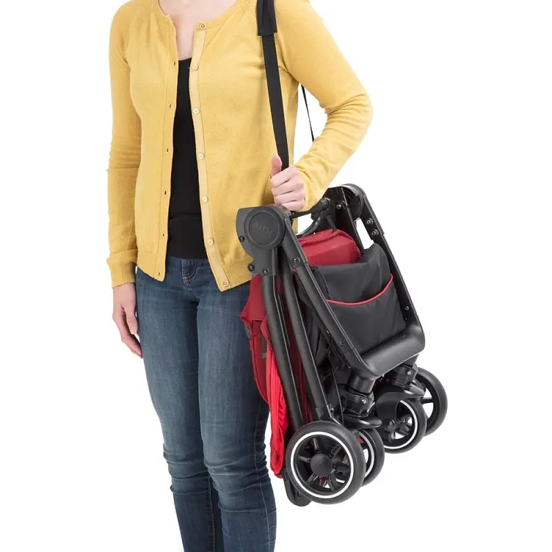 Прогулянкова коляска Joie Pact Cranberry червона (S1601AACNB000) - фото 11