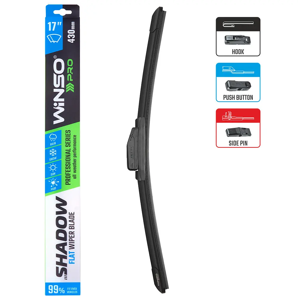 Бескаркасная щетка Winso Pro Shadow 17/430 мм (117430) - фото 2