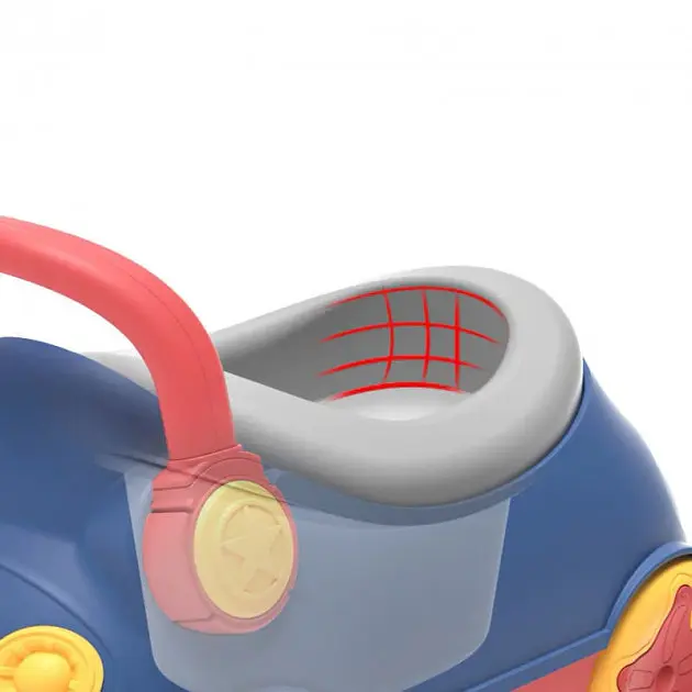 Горщик Автомобіль м'яке сидіння Babyhood BH-201 (синій) - фото 6