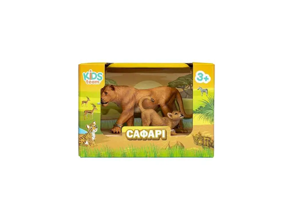 Набір тварин KIDS TEAM ANIMALS в асортименті Сафарі Q9899-A31 - фото 3