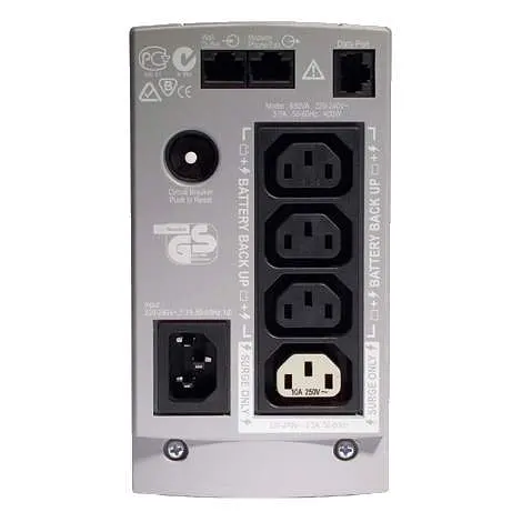 Источник бесперебойного питания APC 650 ВА / 650 Вт / 9 А*ч (BK650EI) - фото 2