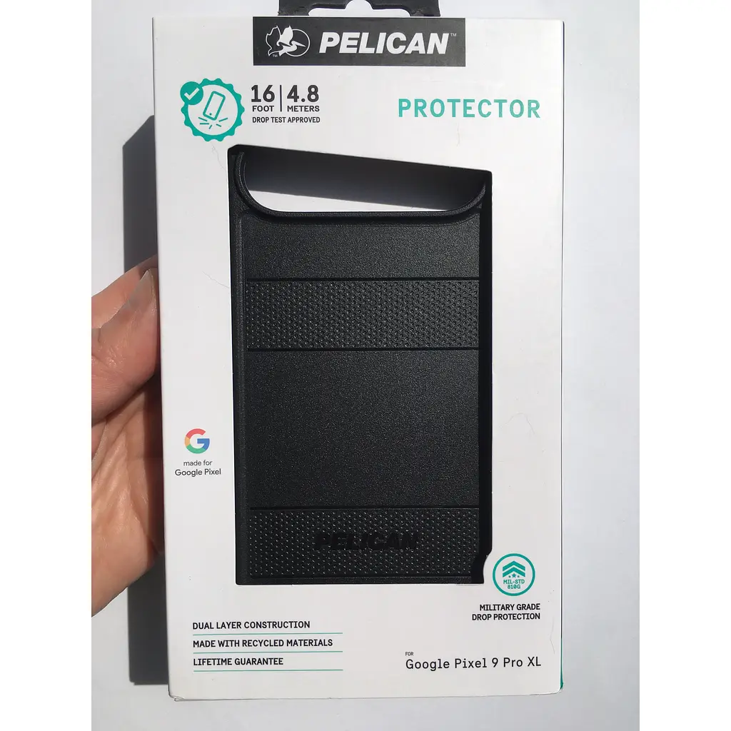 Оригінальний протиударний чохол Pelican Protector для Pixel Pixel 9 Pro XL Black аналог OtterBox Symmetry - фото 2