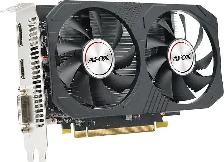 Відеокарта Afox AMD Radeon RX 550 4GB (AFRX550-4096D5H4-V6) (GDDR5, 128 bit, PCI-E 3.0 x16) - фото 2