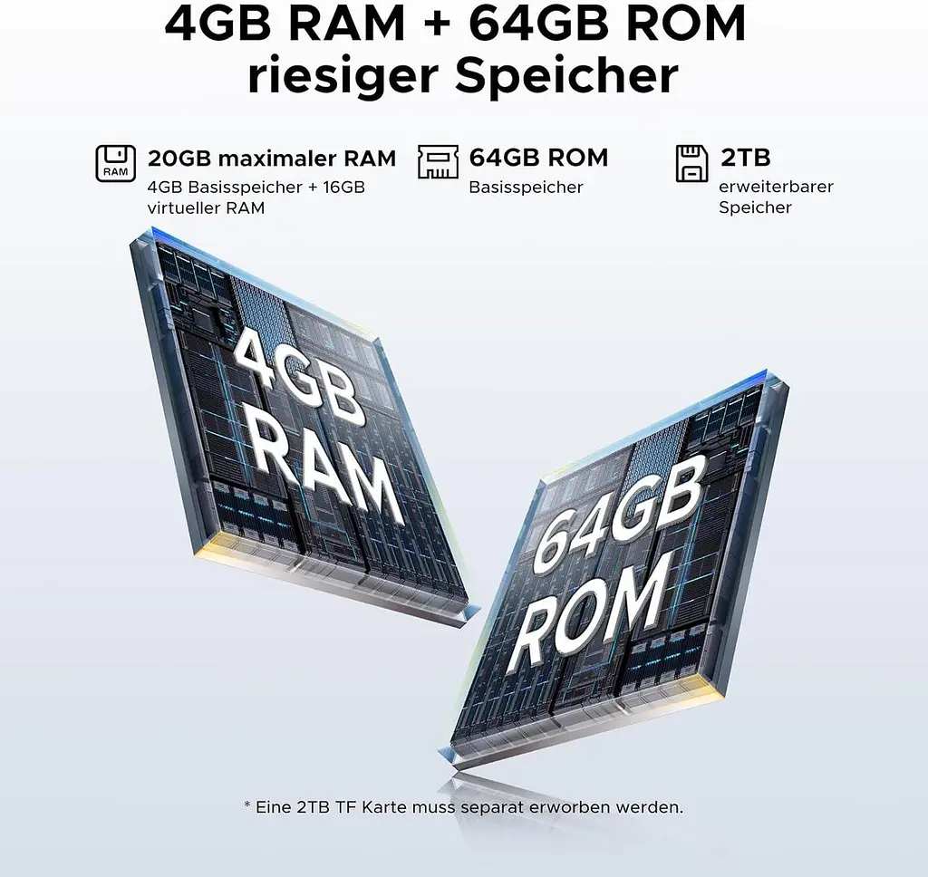 Планшет DOOGEE Tab A9+ 11" Android 16, 20 ГБ RAM, 64 ГБ пам'яті - фото 5