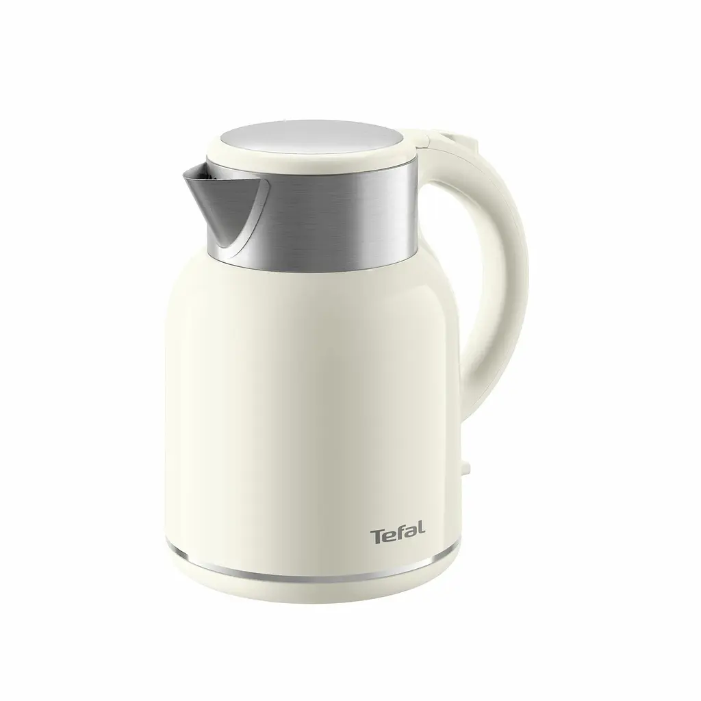 Tefal Електрочайник Thermo Protect XL, 1.9л, пластик, нержавіюча сталь, бежевий - фото 2