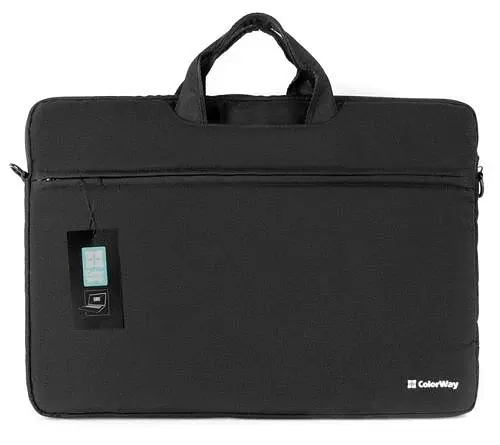 Сумка для ноутбука 17.3" ColorWay Casual, Black (CW-LBC173-BK) - фото 2