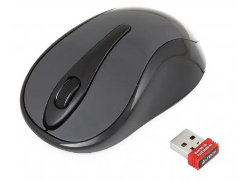 Миша A4Tech G3-280NS Glossy Gray