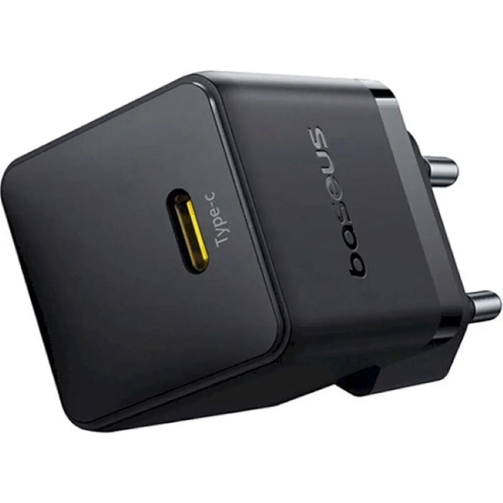 Мережевий зарядний пристрій Baseus Palm 1-USB-C 20W Cluster Black (P10111602113-00) [127629] - фото 4