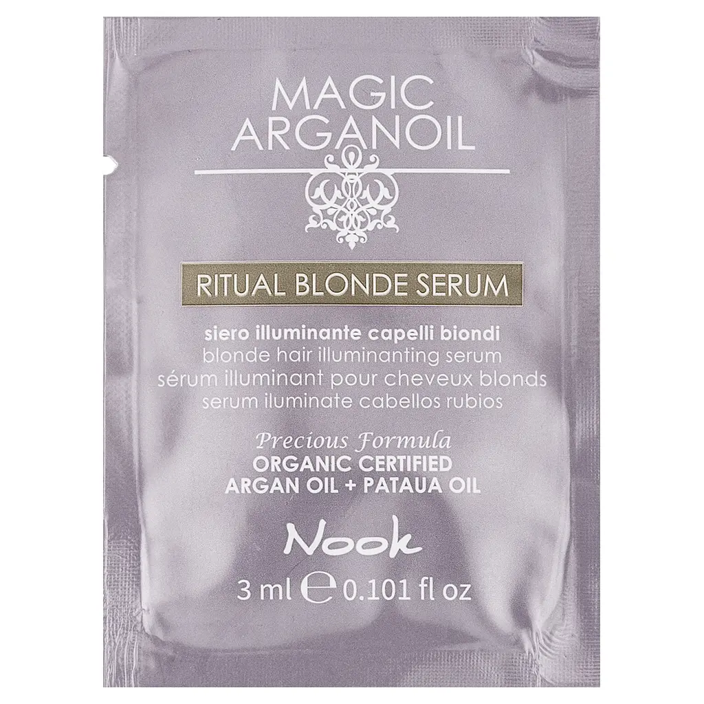 Серум для сяйва світлого волосся Nook RITUAL BLONDE 3 мл
