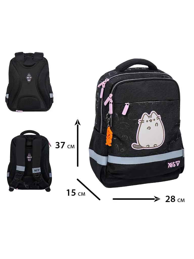 Рюкзак шкільний YES S-52S Ergo My Pusheen (550271) - фото 3
