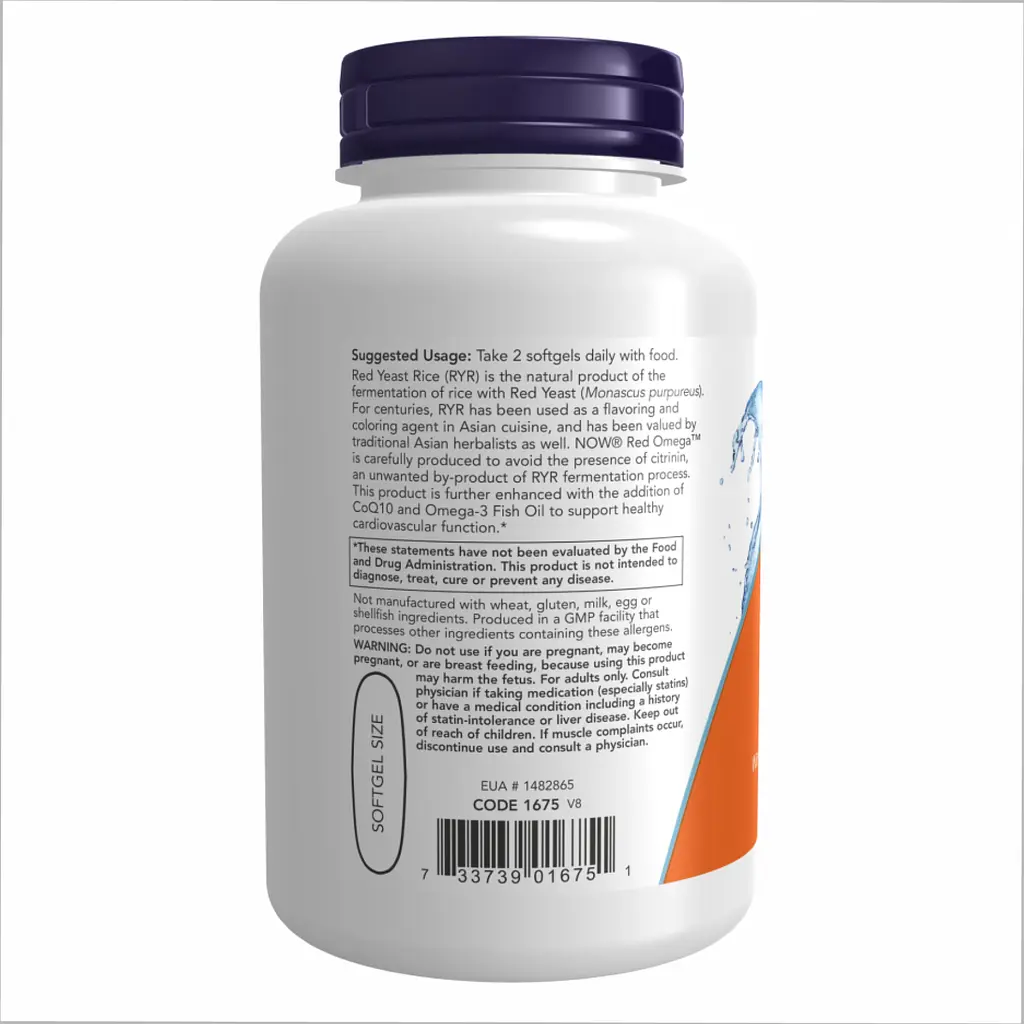 Омега-3 Now Foods Red Omega 180 sgels - фото 3