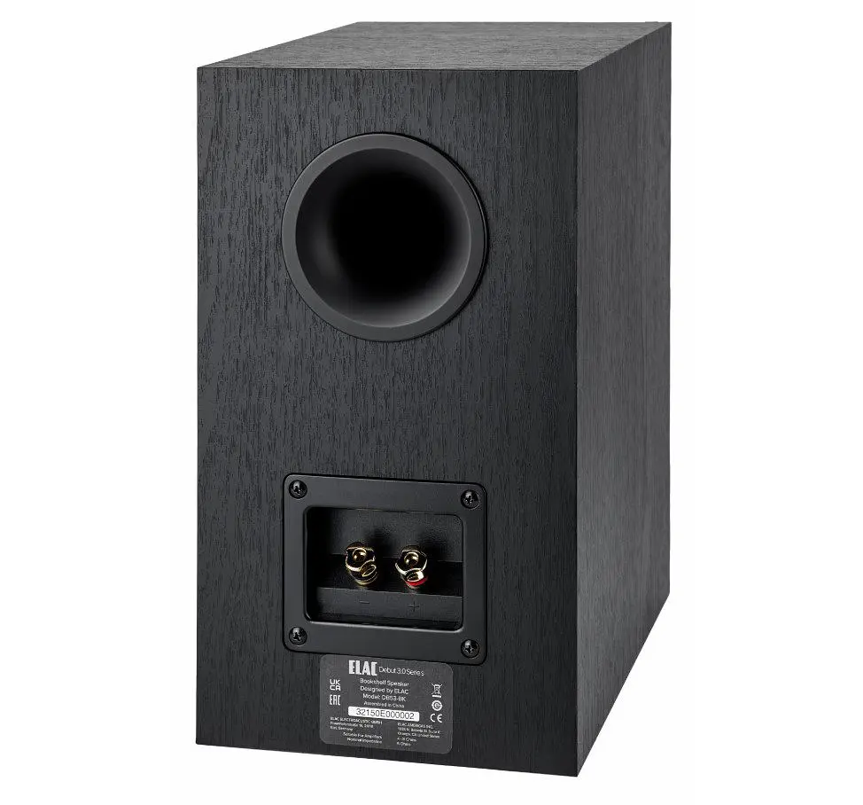 Полочні колонки ELAC Debut 3.0 DB-53BK Bookshelf Speakers Black - фото 3
